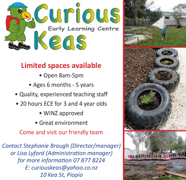 Curious Keas Early Learning Centre - Aria School - Sep 23